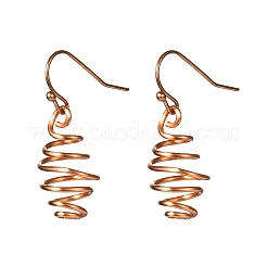 Set di orecchini pendenti in ottone con filo metallico&nbsp;EJEW-JE04668