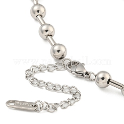 Colliers avec pendentif en forme de cœur en acier inoxydable 304 anti-ternissement pour femmes&nbsp;NJEW-Z040-03P