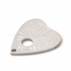 Anlaufgeschützte Anhänger aus 304er Edelstahl&nbsp;STAS-F290-16P