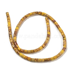 Fili di perle di diaspro imperiale naturale&nbsp;G-P460-06F