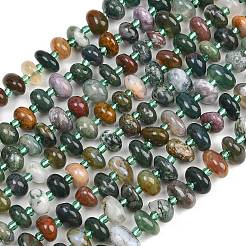 Natur Indien Achat Perlen Stränge&nbsp;G-RM250109-A15