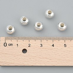 925 Sterling Silber Perlen&nbsp;STER-T002-241S-8mm