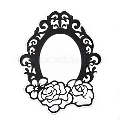 10 ensemble d'autocollants imperméables pour animaux de compagnie en dentelle vintage de 10 styles&nbsp;DIY-M066-05B