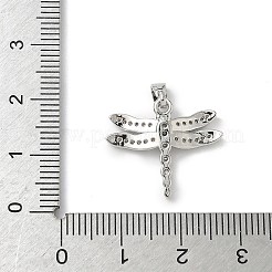Pendentifs avec zircon cubiques à micro-pavés en laiton&nbsp;KK-I371-24P