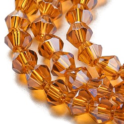 Trasparenti perle di vetro placca fili&nbsp;LS-EGLA-A039-T2mm-A28