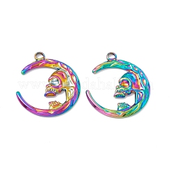 Pendentifs en acier inoxydable 304 avec placage ionique (IP)&nbsp;STAS-B031-31R