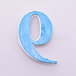 Étiquettes de signe de numéro en plastique et pvc&nbsp;KY-WH0023-B09-01