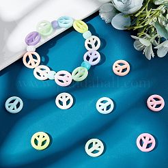 120 Stück undurchsichtige Acrylperlen&nbsp;SACR-CA0001-12