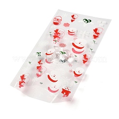 Sacs de rangement en plastique à thème de noël&nbsp;ABAG-B003-03