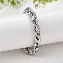 304 Edelstahl-Gliederketten-Armbänder&nbsp;BJEW-P351-02P