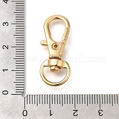 Legierung Drehkarabinerverschlüsse&nbsp;X-FIND-H006-05LG