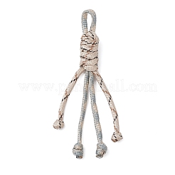 8 ciondolo decorativo in corda da paracadute in poliestere e spandex&nbsp;HJEW-JM03793