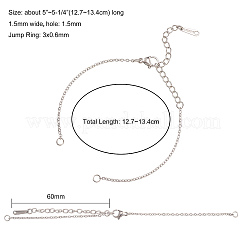 201 Edelstahlarmbandherstellung&nbsp;STAS-CJ0001-12P