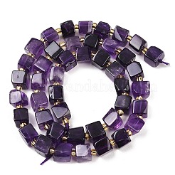 Natürlichen Amethyst Perlen Stränge&nbsp;G-G053-B26-03