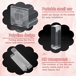 Transparente Kunststoff-PVC-Box Geschenkverpackung&nbsp;CON-WH0085-85B