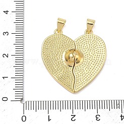 Pendentifs d'émail en laiton &nbsp;KK-A293-02G-04