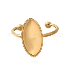 Composants de bague de manchette ouverte en acier inoxydable 304&nbsp;LS-STAS-M057-01F-G