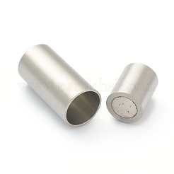 Cierres magnéticos de acero inoxidable 304 resistentes al deslustre con extremos pegados&nbsp;STAS-B017-01B-P