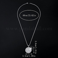 Collane con ciondolo a forma di stella e luna&nbsp;FS-WGB5CD2-01