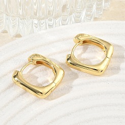 Pendientes de aro de latón&nbsp;KK-CBA30C7-34G