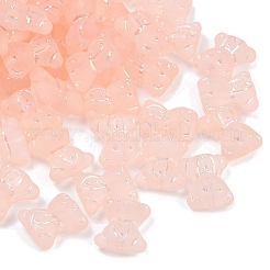 Smerigliato perline acriliche trasparenti&nbsp;OACR-P029-20B-02