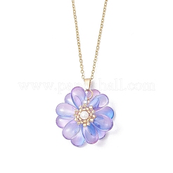 Collares colgantes de cristal&nbsp;NJEW-MZ00112-10