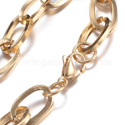 304 Edelstahl-Kabelkettenarmbänder&nbsp;BJEW-P064-27G