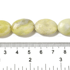 Natürliche Zitronen Jade Perlen Stränge&nbsp;G-B078-G04-02