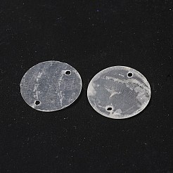 Verbindungsanhänger aus natürlicher Capiz-Muschel&nbsp;BSHE-S304-11