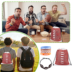 Decorazione per feste a tema rugby&nbsp;DIY-GA0009-57