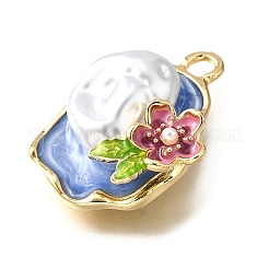 Pendentifs d'émail en alliage&nbsp;ENAM-K076-09G