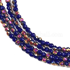 Perles de verre électroplaquées stradns&nbsp;EGLA-H114-01J