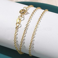 Colliers à chaîne en laiton de 2 mm&nbsp;NJEW-G183-03G-01