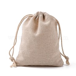 Borse coulisse imballaggio cotone sacchetti&nbsp;X-ABAG-R011-12x15