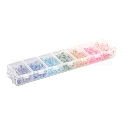 7 Farben transparente Acrylperlen&nbsp;TACR-YW0001-57B