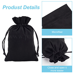 12pcs sacs à cordon en tissu de velours&nbsp;TP-DR0001-01D-04