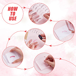 4 tampon en silicone transparent en forme d'insecte&nbsp;DIY-CP0009-63