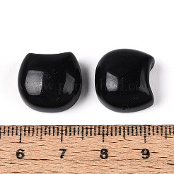 Natürliche Obsidianperlen in Katzenkopfform&nbsp;G-T144-05D