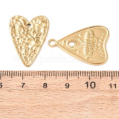 10 Stück Anhänger aus 304 Edelstahl&nbsp;STAS-P432-10G