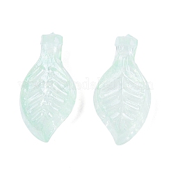 Anhänger aus transparentem Acryl in Geloptik&nbsp;JACR-T004-01M-01