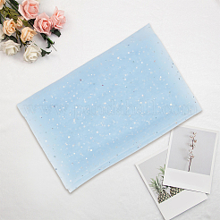 Tissu organza polyester à paillettes 1 m&nbsp;DIY-CY0003-41C