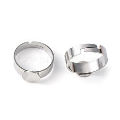 Anlaufgeschützte Ringschienen aus Edelstahl 304&nbsp;LS-STAS-B018-304