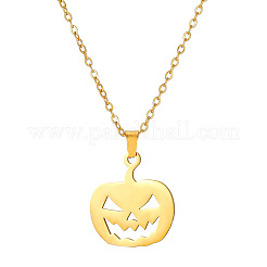 Collares colgantes de acero inoxidable 304 para Halloween para mujer&nbsp;FS-WG3BEA1-05