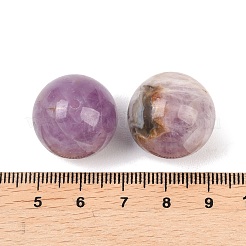Natürliche Amethyst-Spitzenachatperlen&nbsp;G-K381-06A