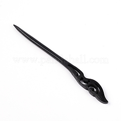 Accessoires de bâton de cheveux en bois&nbsp;OHAR-WH0020-12