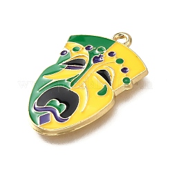Pendentifs d'émail en alliage&nbsp;ENAM-K076-03B-02