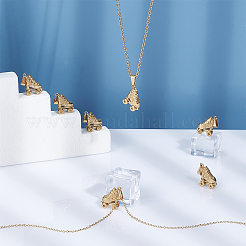 8 pendentif en acier inoxydable 304&nbsp;STAS-UN0045-35G