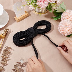 Satin-Hochzeitskleid zurück Bindeseil&nbsp;SRIB-WH0011-039B