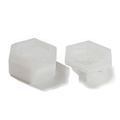 Moldes para tarros de velas con forma hexagonal&nbsp;DIY-K073-03