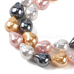 Fili di perle di vertro placcato&nbsp;GLAA-Z013-01A-03